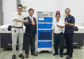 COOLBIT donated Industrial Air Cleaner for Mechanical Factory of Department of Mechanical Engineering of Yuan Ze University