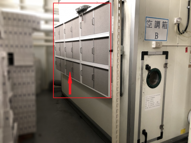 空調箱 HEPA高效濾網 再加裝 NF鎳金屬油霧過濾器－以延長HEPA壽命