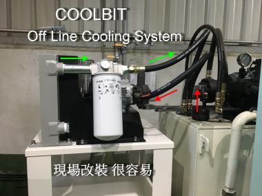 OFF LINE COOLING SYSTEM