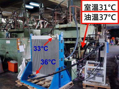 大型中空成型機的液壓系統冷卻