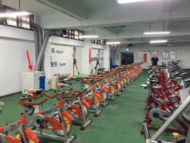 板橋高中 健身中心 空氣淨化