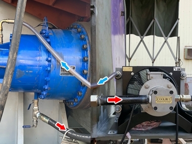 OCS主動恆溫油冷卻器-立翔 減速機│應用例