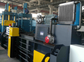 Large hydraulic press air cooling