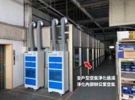 全戶型戶外機│辦公室整間空氣過濾淨化 節省室內空間使用